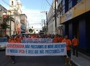 Policiais militares acampam em frente a Sefaz e ameaçam aquartelamento
