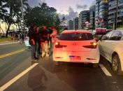 Condutor embriagado é preso após atropelar ciclista idoso na orla da Ponta Verde, em Maceió