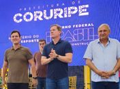 Com ministro do Esporte André Fufuca, Marx Beltrão destaca obras entregues e novos avanços que chegarão a Coruripe