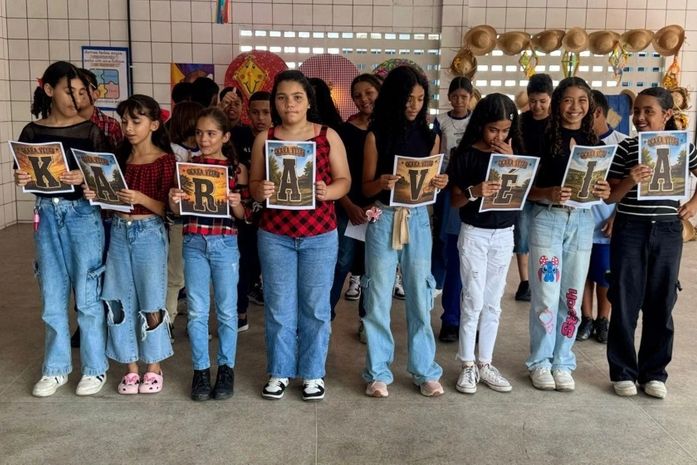 Projeto pedagógico homenageia Kara Veia e aproxima alunos da cultura alagoana