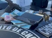 Suspeito de agiotagem e tráfico de drogas é preso com R$ 16 mil e arma em Maceió
