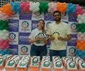 Prefeito Tiago Freitas entrega abafadores de ruídos a estudantes autistas durante evento de educação inclusiva em Piranhas