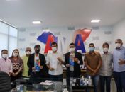 Presidente da AMA apresenta Feira e Congresso de Municípios a secretários