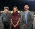 Paula Santa Rosa recebe medalha de honra da Polícia Militar em evento de celebração de 194 anos da instituição