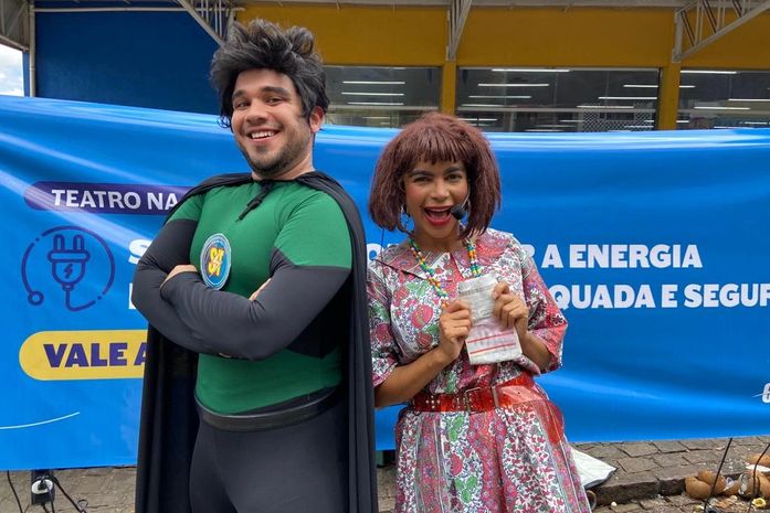 ‘Teatro na Rua’ desembarca em Maragogi nesta sexta-feira (26) com dicas de segurança e uso adequado da energia elétrica