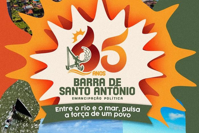 Barra de Santo Antônio celebra 65 anos de história, fé e transformação