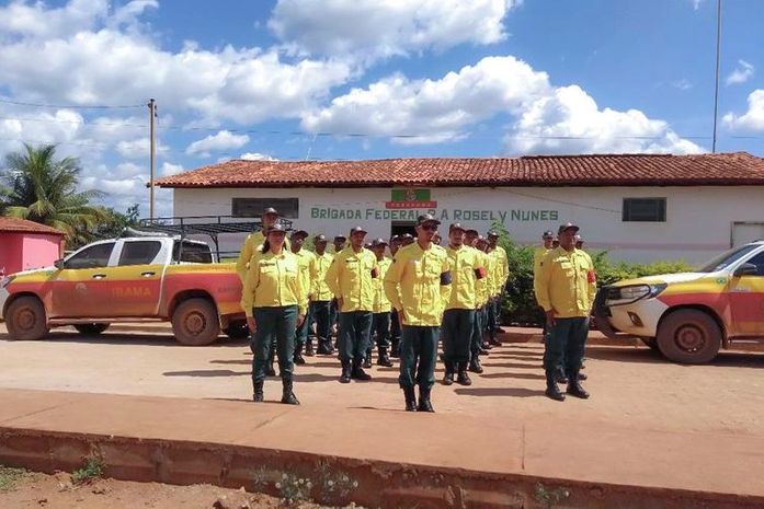 Brigada Federal de prevenção e combate a incêndio florestal.