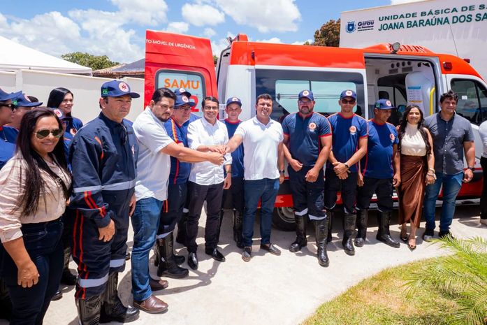 Entrega de UBS no Distrito Poço: povoado recebe calçamento, iluminação de LED e a garantia de novas obras