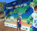 Aluno de Branquinha fica entre os 30 melhores do Brasil em competição nacional de atletismo