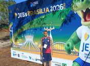 Aluno de Branquinha fica entre os 30 melhores do Brasil em competição nacional de atletismo