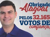 Jairzinho Lira agradece a eleitores por reeleição a deputado estadual