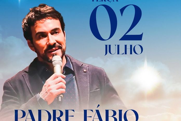 Padre Fábio de Melo se apresentará no Festival da Fé, no Lago da Perucaba