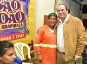 Prefeito Luciano destaca espírito de solidariedade do arapiraquense 