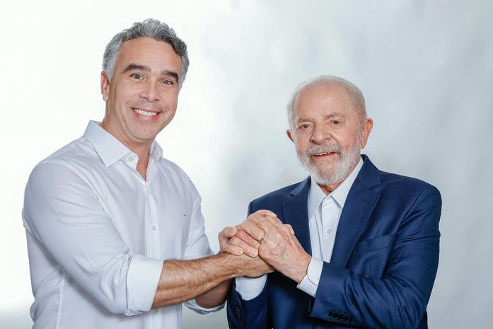 Em Brasília, Rafael Brito recebe apoio oficial do presidente Lula