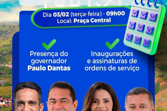 Belém cada vez melhor: prefeito Beto Torres recebe governador Paulo Dantas para inaugurações na terça (3)