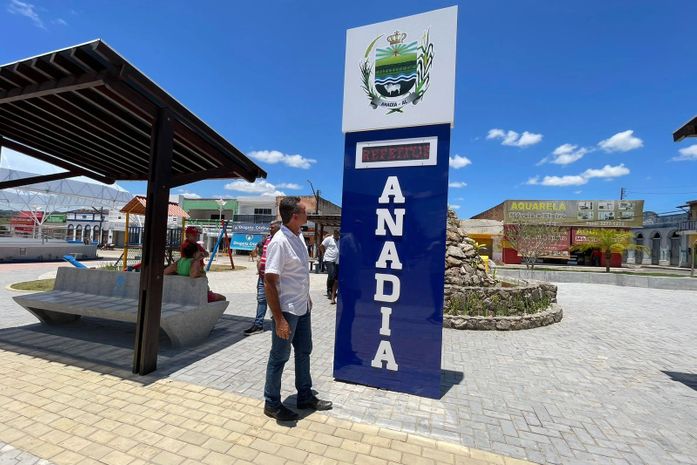 Reestruturação da Praça Dr Campelo de Almeida em Anadia agrada população