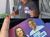 Fátima Canuto e Renato Filho distribuem santinhos em braile e reforçam compromisso com acessibilidade nas eleições

