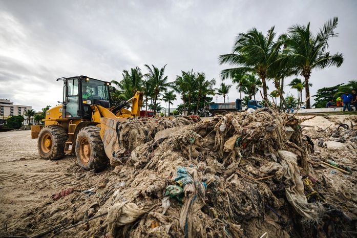 Após chuvas, Alurb retira mais de 420 toneladas de lixo do Riacho Salgadinho