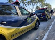 Guardas municipais prendem homem em flagrante após furtar tampas de bueiros