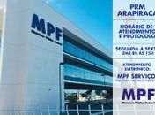 Confira novo horário de atendimento e protocolo na unidade do MPF em Arapiraca