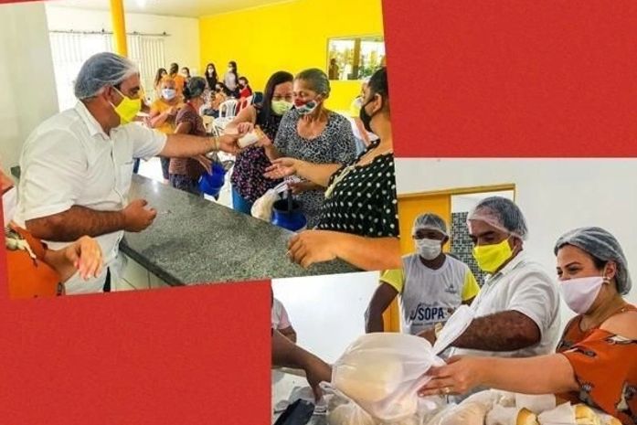 Casa da Sopa é reaberta e prefeito de Junqueiro se diz animado com apoio de deputado federal