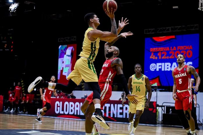 Brasil vence Panamá nas eliminatórias da AmeriCup, na Argentina