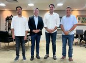 Prefeito de Branquinha tem encontro com o governador Paulo Dantas