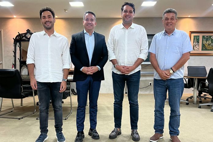 Prefeito de Branquinha tem encontro com o governador Paulo Dantas
