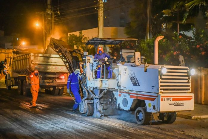 Recapeamento da Rua Barão de Anádia.