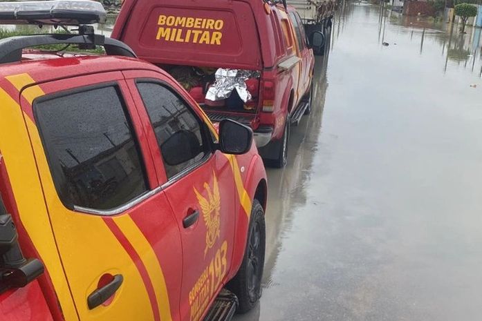 Nível da água subiu