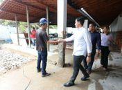 Obras de manutenção predial da Escola Petronila de Gouveia estão avançadas