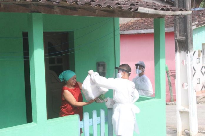 Assistência Social de Santana do Mundaú realiza nova entrega de cestas básicas para mais de mil famílias em vulnerabilidade social