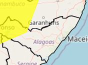 Alerta amarelo: Inmet emite aviso de baixa umidade para 19 cidades no Sertão de AL
