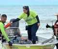 Mutirão retira 250kg de resíduos plásticos da praia de Pajuçara, em Maceió
