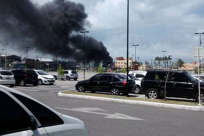 Incêndio em galpão