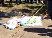 Jovem foi morto em praça pública