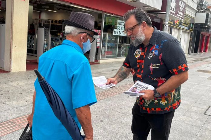 Fleming leva campanha pelo fim da escala 6×1 ao Centro de Maceió