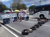 Trabalhadores do Veredas voltam a fechar Fernandes Lima em mais um dia de greve