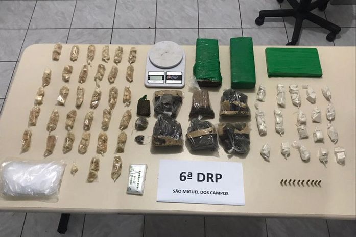 Casal suspeito de tráfico de drogas é preso durante operação da PC