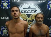 Jhonkleyson dos Santos, de 22 anos, e José Moreira da Silva, de 59 anos, respectivamente.