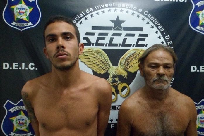 Jhonkleyson dos Santos, de 22 anos, e José Moreira da Silva, de 59 anos, respectivamente.