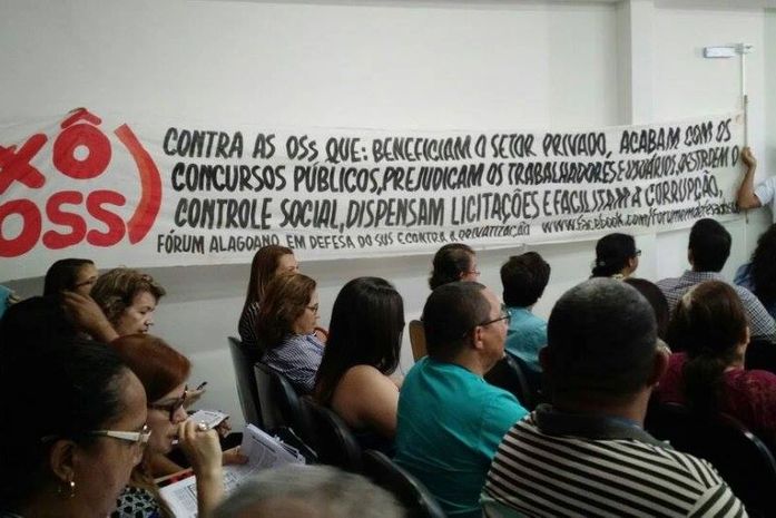 Apresentação de proposta de gestão de hospital por OSS