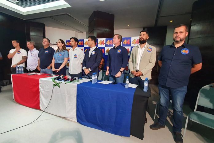 Coletiva da coligação Alagoas Merece Mais