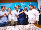 JHC empossa novo secretário da Indústria e Comércio, Carlos Pinheiro