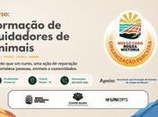 Curso de Formação de Cuidadores de Animais abre inscrições em Maceió