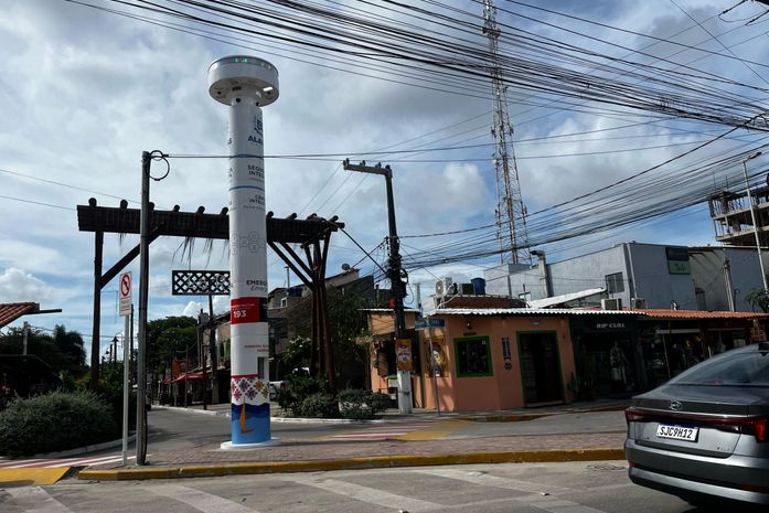 SSP instala totem com botão de emergência no Francês e amplia serviço em Maceió