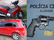 Mulher é presa e dois veículos são apreendidos em operação da PC no Agreste
