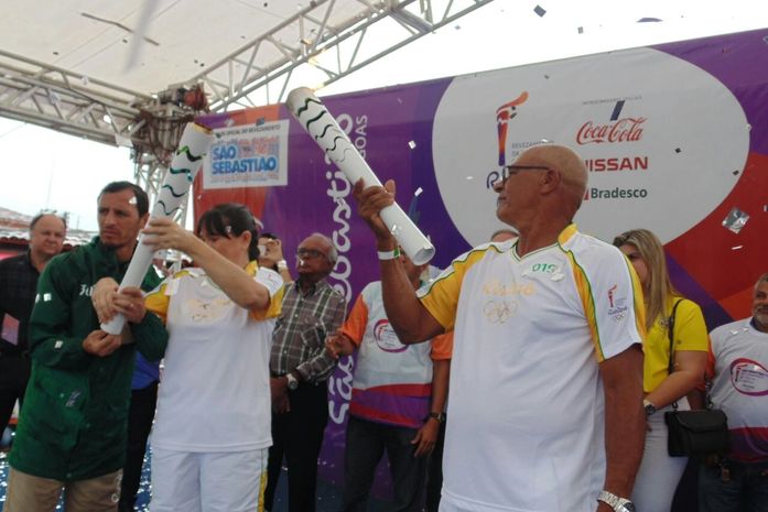 Marceneiro Edson Silva e a rendeira Maria Severiano foram os últimos condutores em São Sebastião