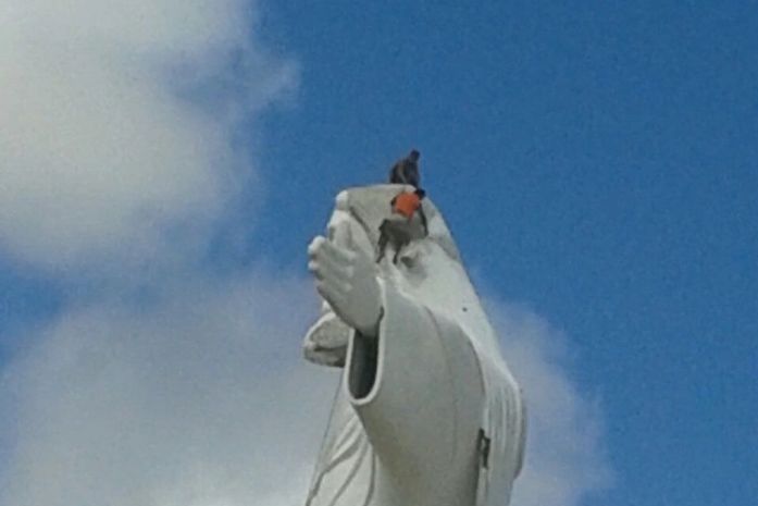 Trabalhador cai da estátua do Cristo do Goiti e morre em Palmeira dos Índios