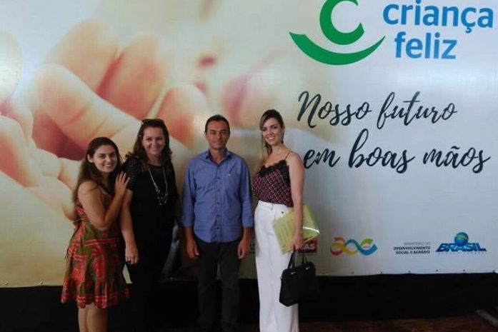 Prefeito Celino Rocha participa de lançamento do programa federal “Criança Feliz”